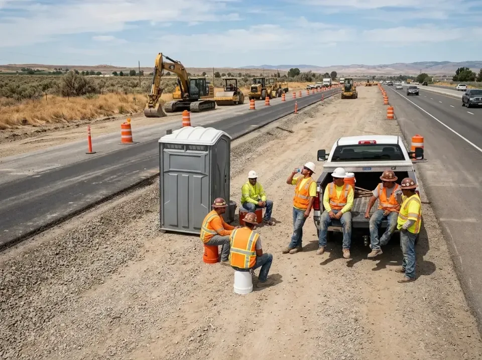 highway-road-construction-crew-007 — frequently asked questions, Porta Potty and Restroom Rentals in Hamilton, TX